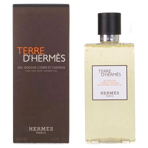 terre d hermes gel doccia|terre d'hermes hair and body.